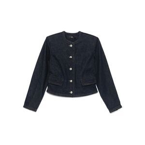 7 For All Mankind Blue Jackets - Denim Jackets Women